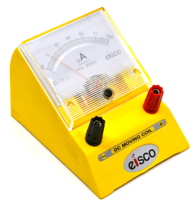 Galvanometer, DC, Moving Coil Meters, 20 - 0 - 100 uA - Resistance 1000