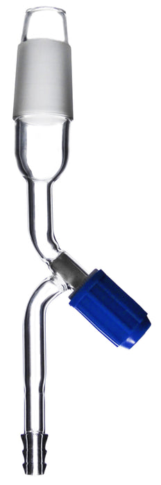 Stopcock Adapter - Rotaflow Key, 24/29 Cone Size - Borosilicate Glass