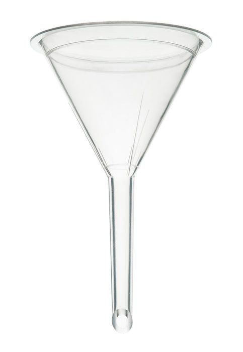 10PK Filter Funnel, 2" - Polyethylene Plastic - Chemical Resistant