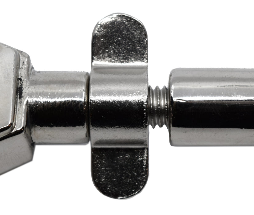 2 Prong Double Adjustable Universal Clamp, with integral bosshead