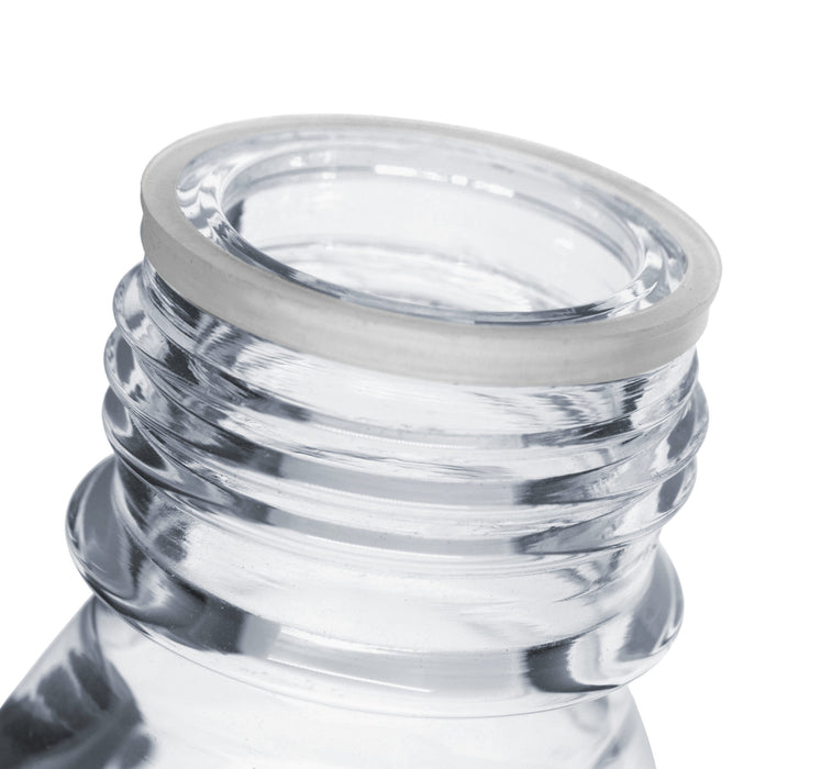 Reagent Bottle, 500mL - Clear - With Screw Cap - Borosilicate Glass
