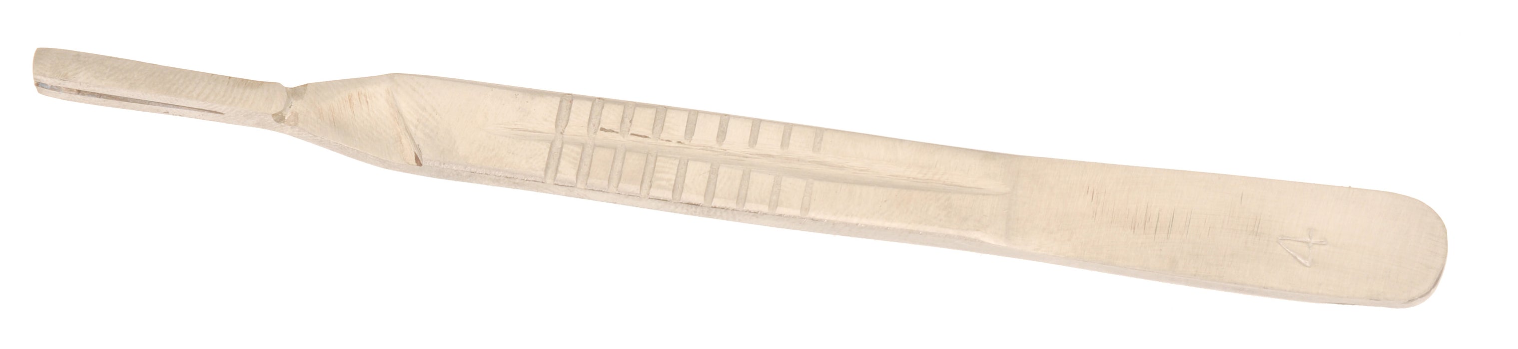 10PK Scalpel Handles, #3 - Flat Tips - Steel
