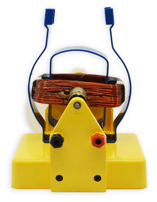 Simple Motor Model, 5.5 Inch - Manual - Demonstrate Magnet Action, Principle of Alternator - Includes Two Magnets - Eisco Labs