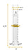 Graduated cylinder dimensions
