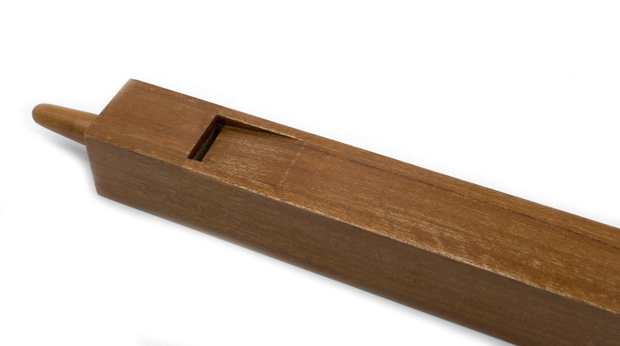Organ Pipe, 34.5 Inch - Adjustable/No Set Pitch - Polished Wood - Eisco Labs