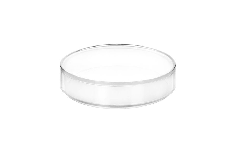 6PK Petri Dishes, 2" x 0.5" (50 x 13mm) - With Lid - Polypropylene Plastic