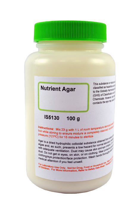 Nutrient Agar Powder, 100g - General Purpose Growth Medium - Innovating Science