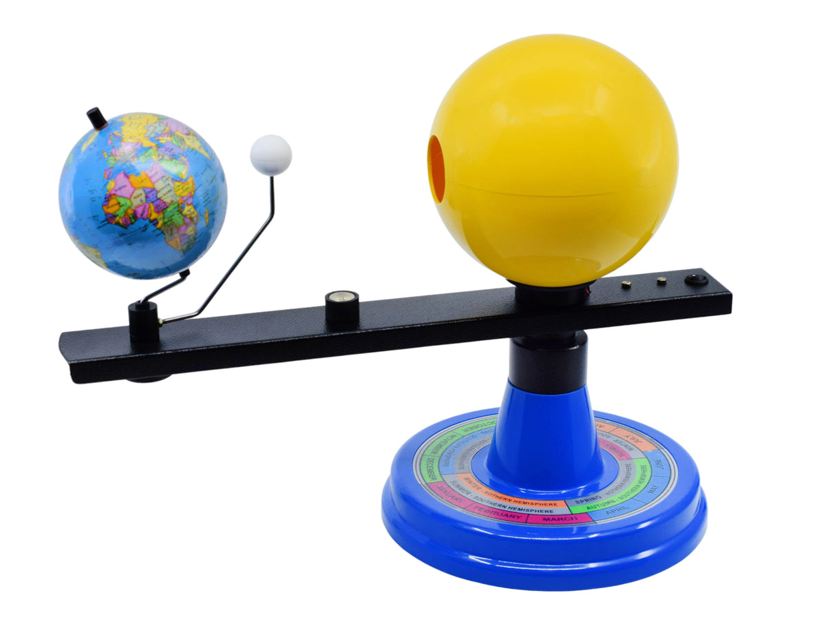 Illuminated Sun, Earth & Moon Orbital Model — hBARSCI