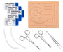 suture practice kit components