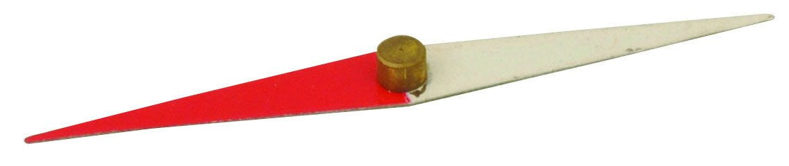 Magnetic Needle, 4" (100mm) - Carbon Steel, Jewel Bearing - Eisco Labs