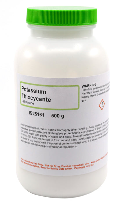 Potassium Thiocyanate, 500g - Lab-Grade - The Curated Chemical Collection