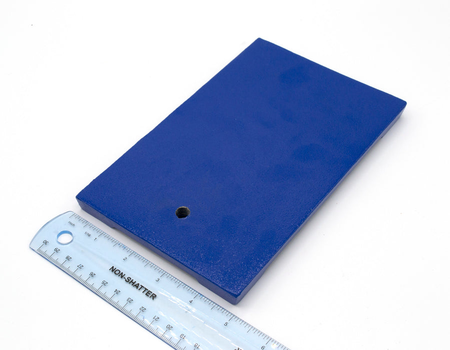 Rectangular Retort Base - 8"x5" - Cast Iron