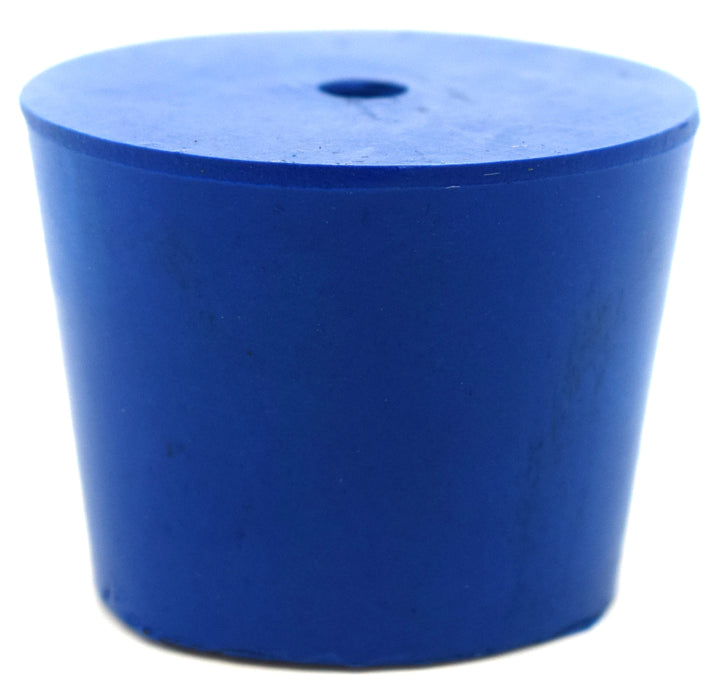10PK Neoprene Stoppers, 1 Hole - ASTM - Size: #6.5 - 27mm Bottom, 34mm Top, 25mm Length