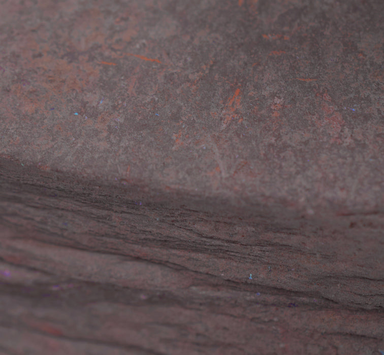 Raw Red Slate, Metamorphic Rock Specimen - Hand Sample, ± 2.75"