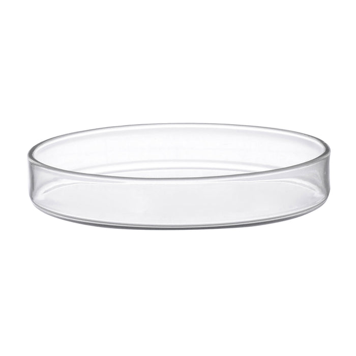Petri Dish, 3" (80mm) - Beaded Edges - Soda Glass