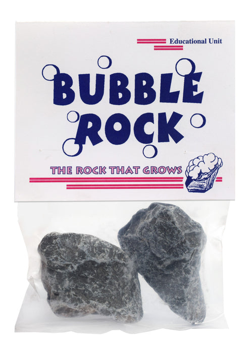 Bubble Rock - Grow Your Own Crystals (Comes With 2 Pieces and Instructions)