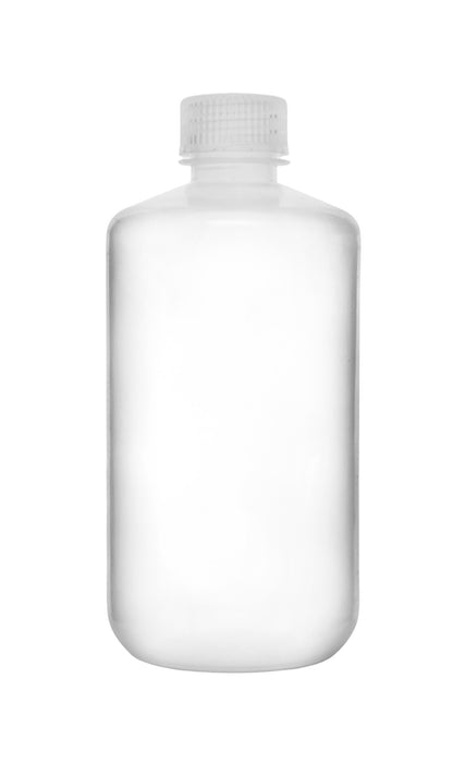 12PK Reagent Bottles, 250ml - Narrow Neck with Screw Cap - Polypropylene