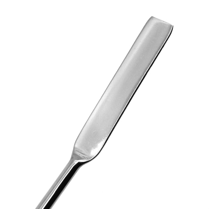 Micro Spoon, 9 Inch - Flat End & Scoop End - Stainless Steel