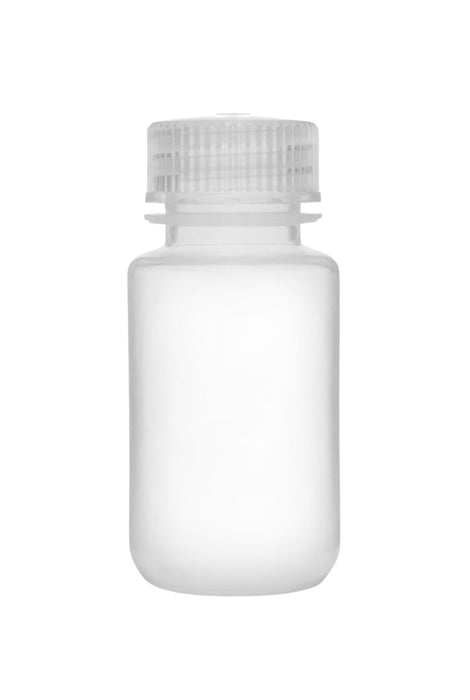 6PK Reagent Bottles, 60ml - Wide Neck with Screw Cap - Polypropylene