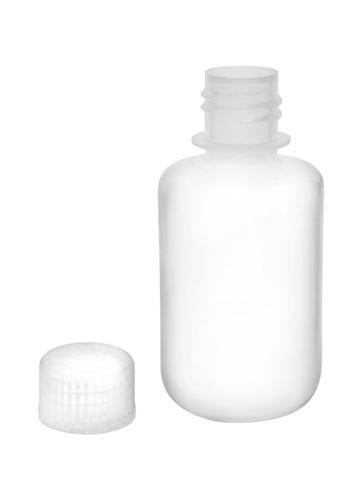 6PK Reagent Bottles, 60ml - Narrow Neck with Screw Cap - Polypropylene