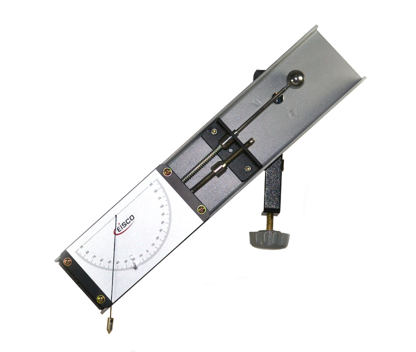 Eisco Labs Spring Loaded Projectile Launcher Kit for the Study of Kinematics - Includes Paper Tape Measure