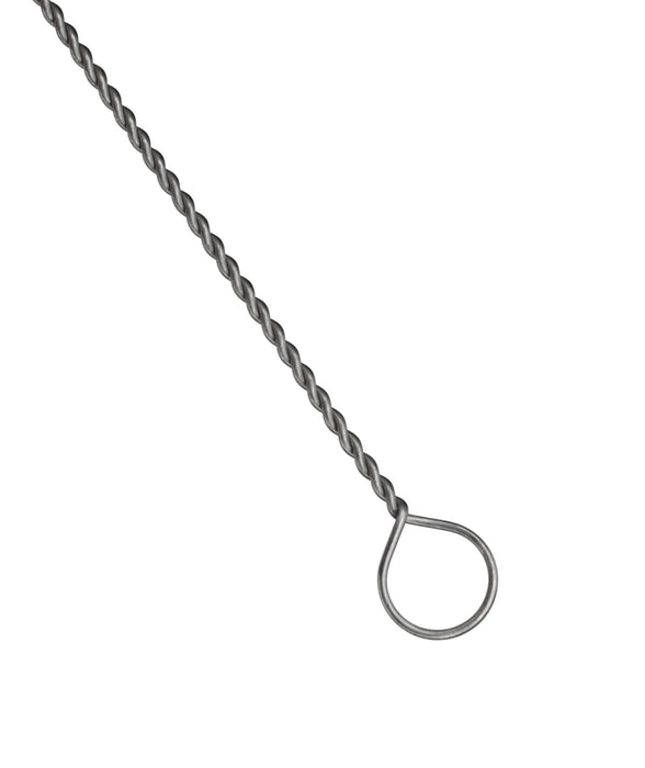 Semi Micro Nylon Test Tube Cleaning Brush, 7.25" Length, 0.5" Diameter