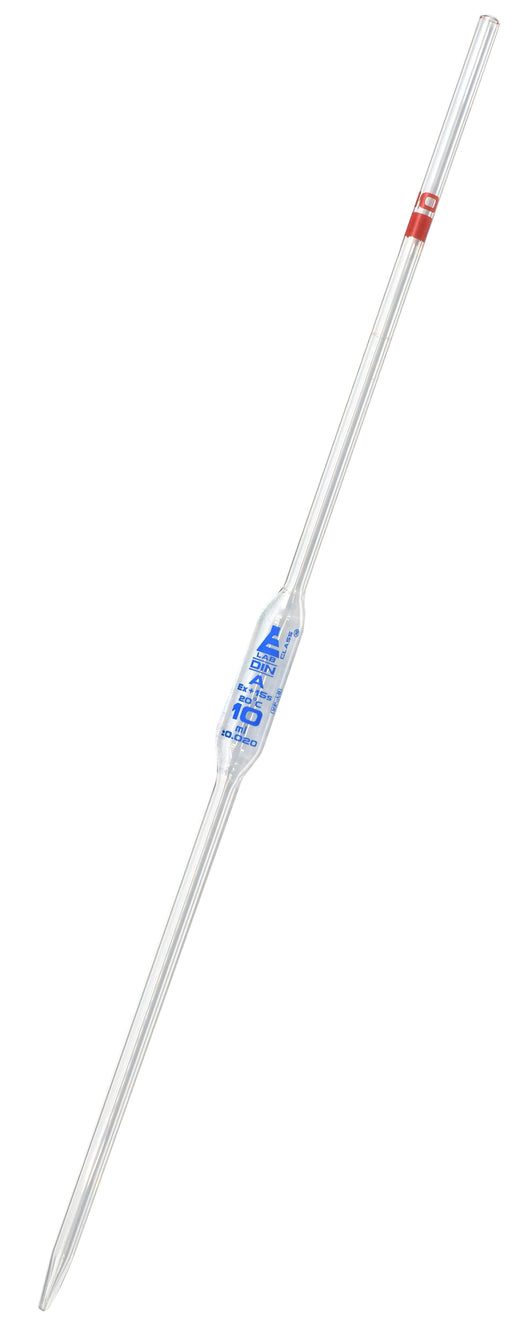 PIPETTE BARRIQUE VERRE 75CM COUDEE