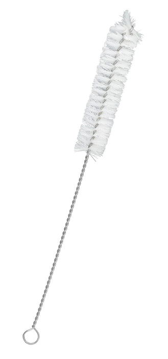 12PK  Bristle Cleaning Brushes, 9" - Fan Shaped Ends - 0.75" Diameter