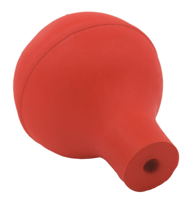 Rubber Bulb, 100ml - Pear Shaped - Heavy Weight Rubber - For use with Pipettes Measuring 0.25" - 0.30"