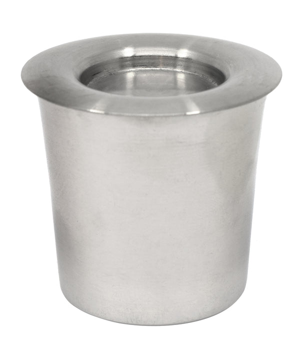 Crucible & Lid, 100ml - Nickel - Withstands Temperatures up to 1000°C - Eisco Labs