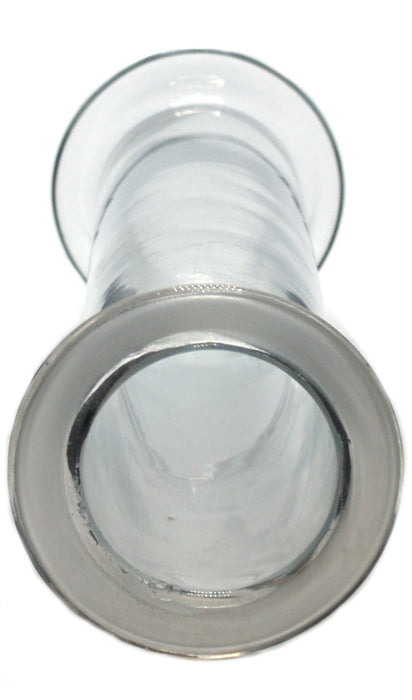 Gas Jar, 500ml - 9.8" x 2.24" - Soda Glass, Cylindrical - Eisco Labs