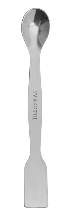 12PK Scoops with Spatulas, 5.9 Inch - Stainless Steel